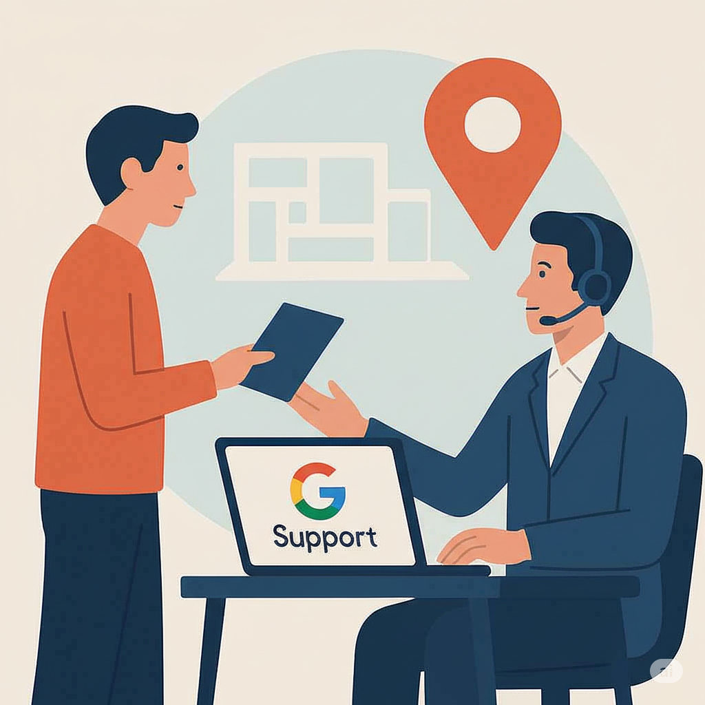 كيف تتواصل مع دعم قوقل لنشاطك التجاري على خرائط قوقل؟